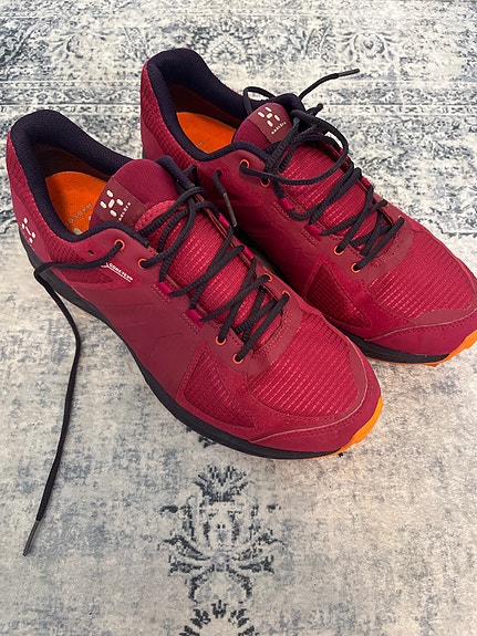 Haglöfs juoksukengät Gore-Tex koko 42 punainen