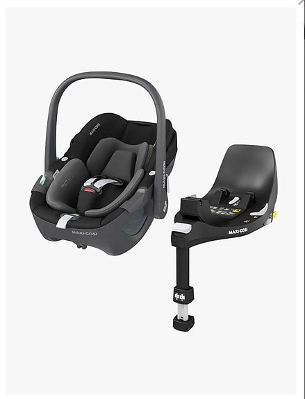 2 kpl Maxi-Cosi Pebble 360 Turvakaukalo + FamilyFix 360 Telakka