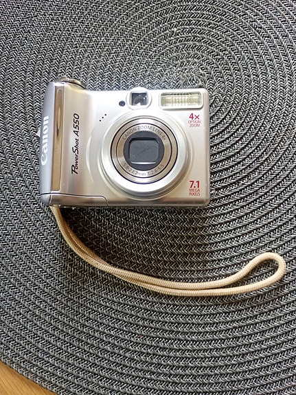 Canon PowerShot A550 digikamera