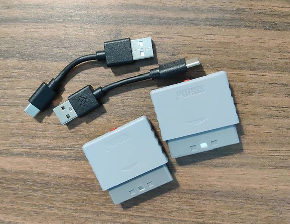 8BitDo Retro Receiver -vastaanotin (PS1/PS2) 2kpl