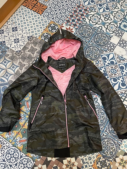 Icepeak lasten takki koko 152 vihreä camo
