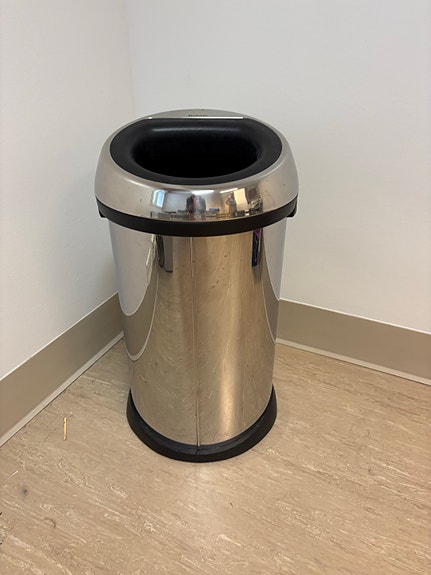 Brabantia Teräksinen roskakori avonaisella kannella