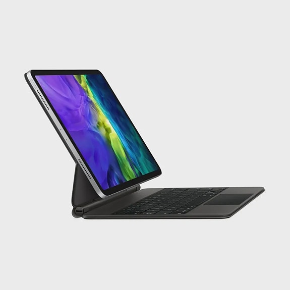 Apple Magic Keyboard, A2261 iPad Pro 11" / iPad Air 4/5 - Musta - Kunto: Hyvä