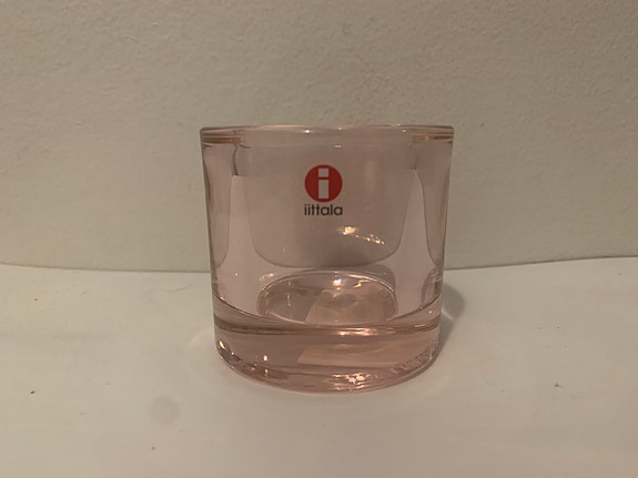 Kivi kynttilälyhty Iittala Marimekko vaalea pinkki