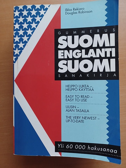 Suomi Englanti SUOMI sanakirja