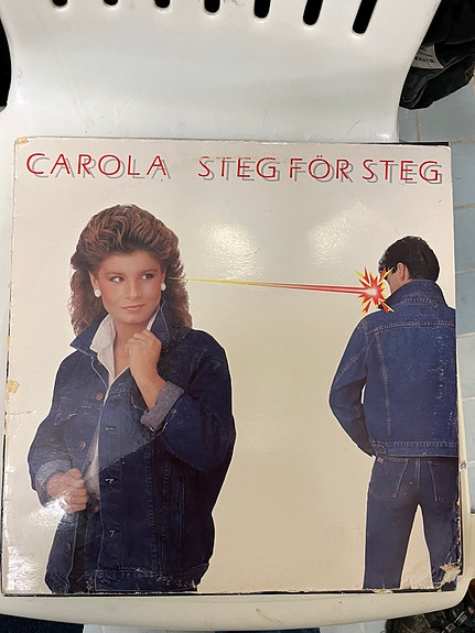 Carola – Steg för steg LP-levy