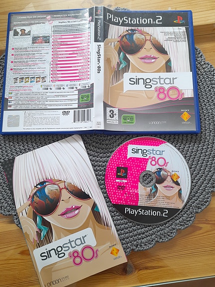 Singstar 80's PS2 CIB