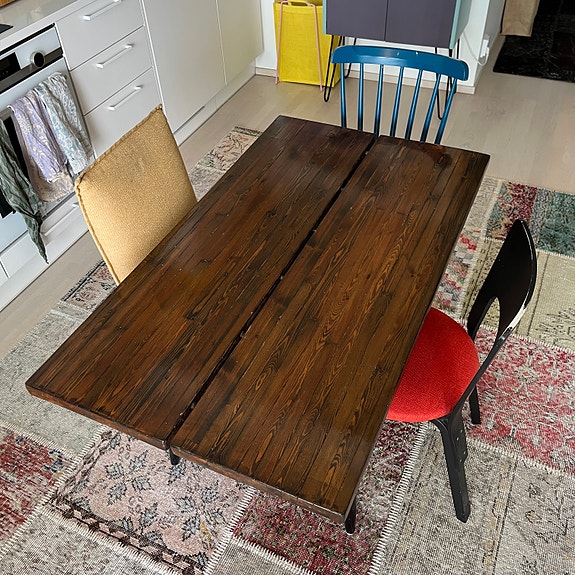 Laukaan Puu Pirkka ruokapöytä 120×70cm Ilmari Tapiovaara