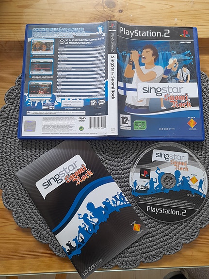 Singstar Suomi Rock PS2 CIB