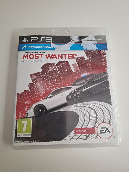 PS3 Need for Speed Most Wanted peli
