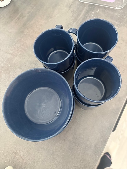 Arabia/Iittala Teema kulhot ja kahvimukit