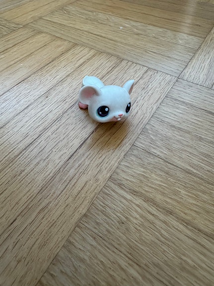 Littlest Pet Shop valkoinen hiiri #30