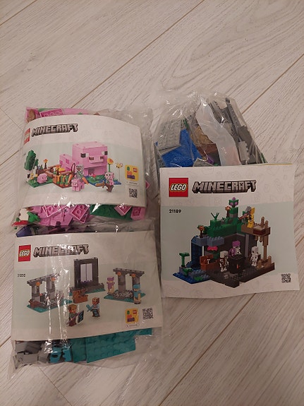 LEGO Minecraft setit