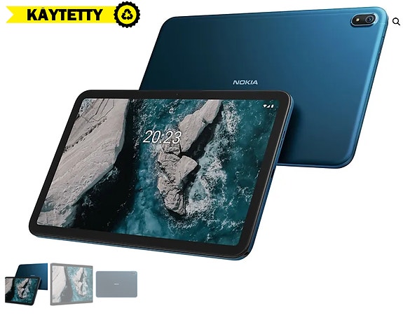 Nokia T20 10.4″ 4G LTE 64GB -tabletti, sininen, ReUsed (Käytetty)