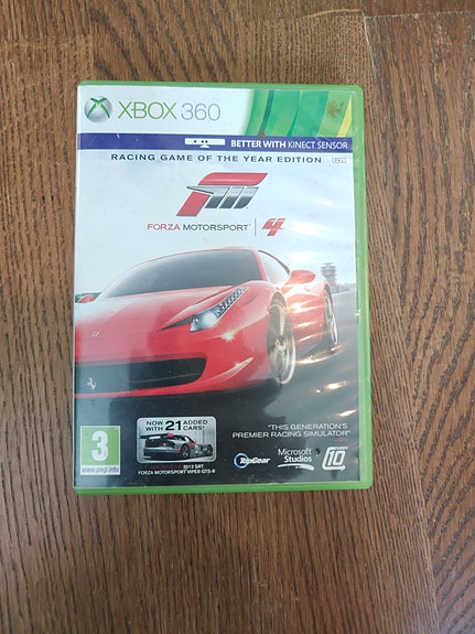 Xbox 360 Forza Motorsport 4 peli