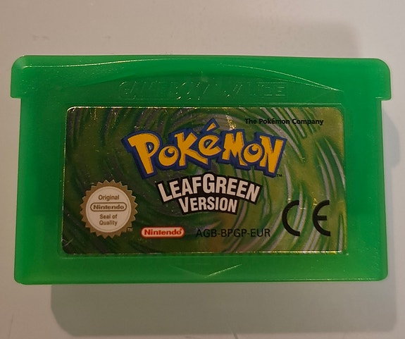 Pokemon Leaf Green GBA