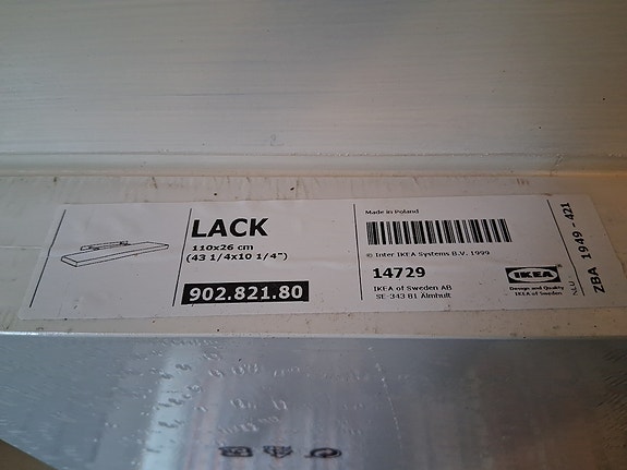 Ikea Lack seinähylly