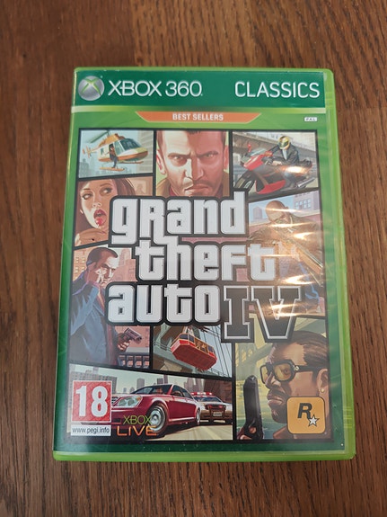 Xbox 360 Grand Theft Auto IV Classics -peli