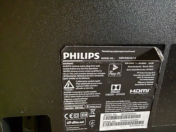 Philips Smart TV LED televisio