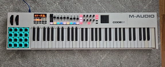 M-audio code 61
