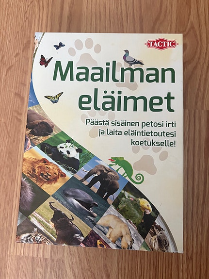 Maailman eläimet - lautapeli