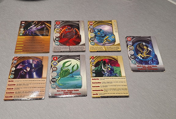 Bakugan kortit