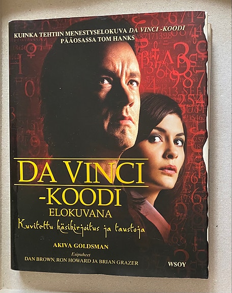 Da Vinci -koodi elokuvana - Kuvitettu käsikirjoitus ja taustoja