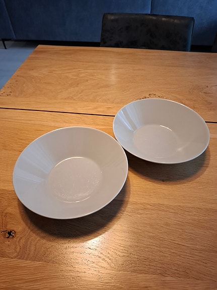 Iittala Teema helmenharmaat syvät lautaset 21cm