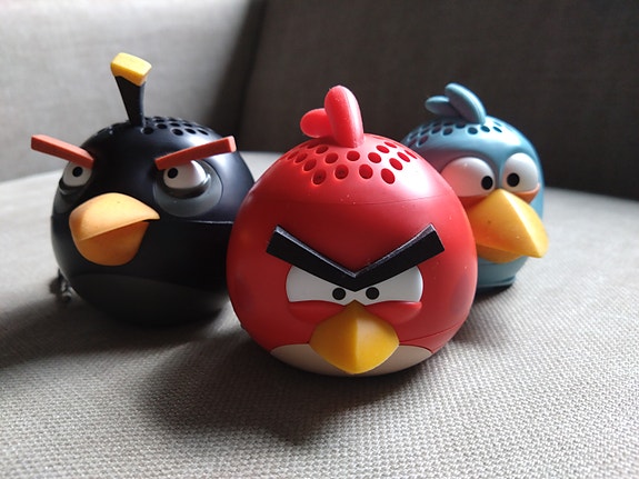 Angry Birds-kaiuttimet (3kpl)