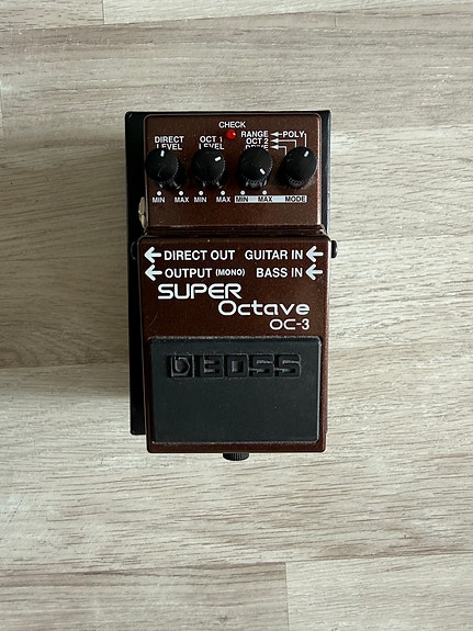 Boss OC-3 Super Octave pedaali