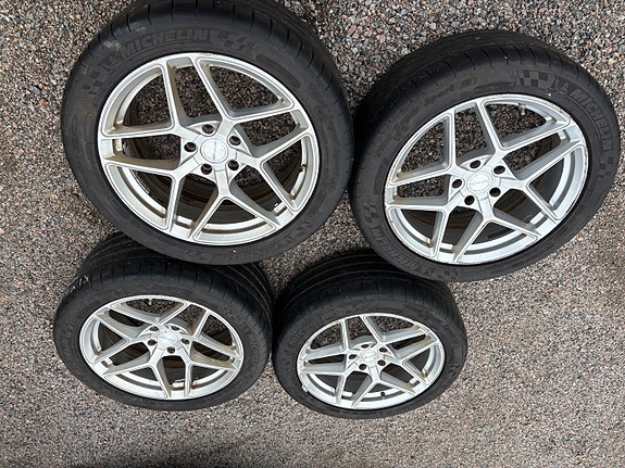 michelinin kumeilla Stance M650 Silver vanteet