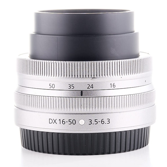 Nikon Nikkor Z 16-50mm f/3.5-6.3 DX VR -objektiivi (käytetty)