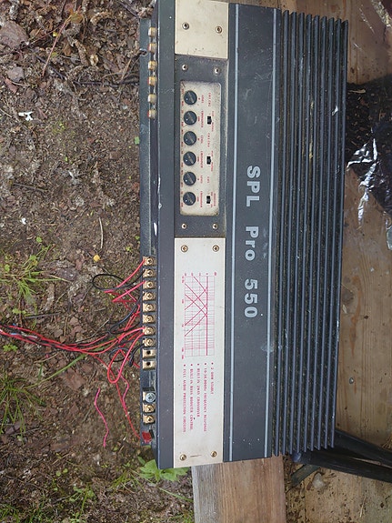 SPL Pro 550 vahvistin