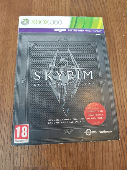 Xbox 360 Skyrim Legendary Edition peli