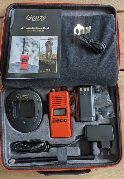 Genzo Royal 66X metsästysradiopuhelin