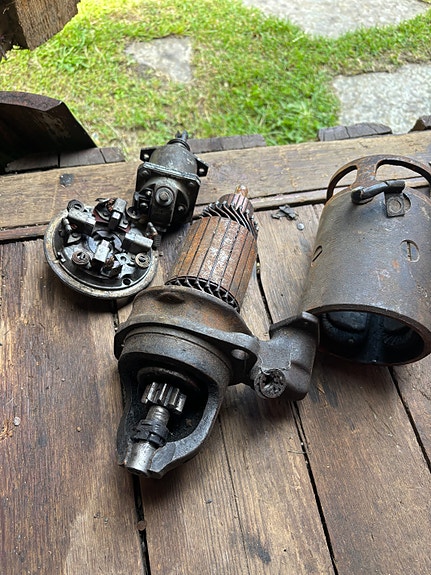 Volvo Pv 444 startti