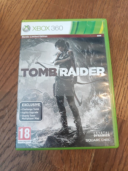 Tomb Raider Xbox 360 peli