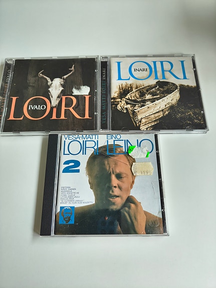 Vesa-Matti Loiri 3 kpl cd:n setti