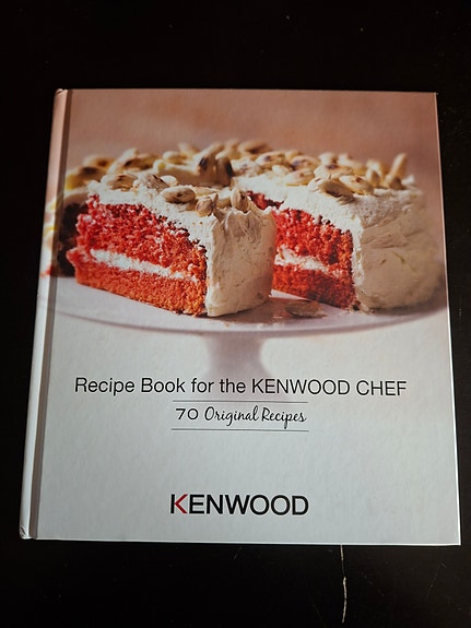 Kenwood chef englanninkielinen reseptikirja