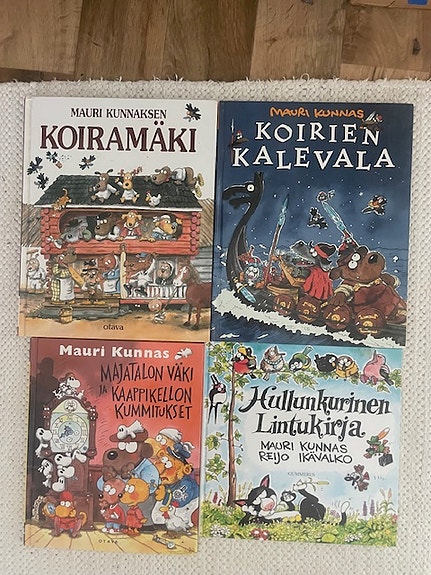 Mauri Kunnaksen kirjoja