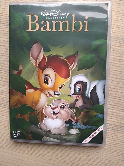 Disney Bambi DVD-elokuva