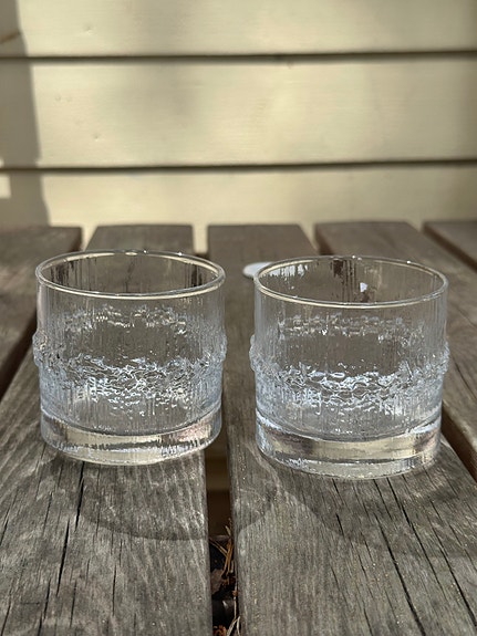 Iittala Niva lasit kirkas 2 kpl