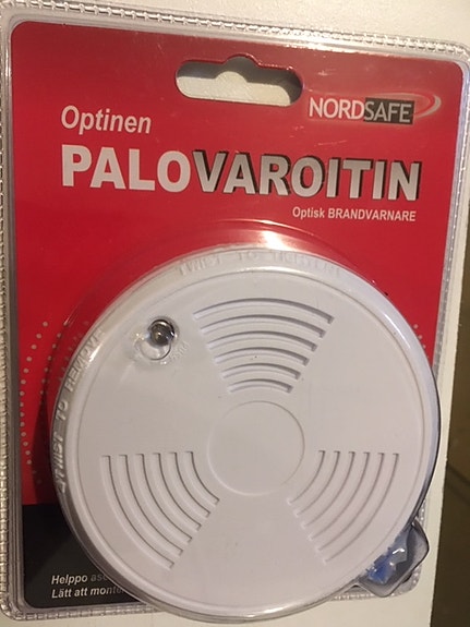 Optinen palovaroitin