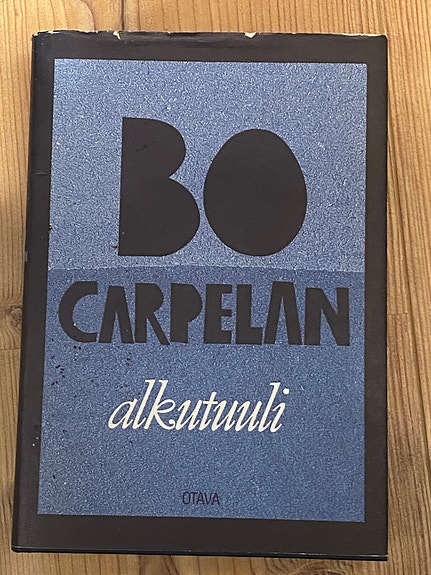 Bo Carpelan: Alkutuuli