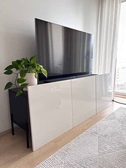 3kpl IKEA Bestå Selsviken korkeakiilto valkoinen ovi / ovet 60x64cm