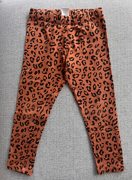 Lindex leggings ruskea 98