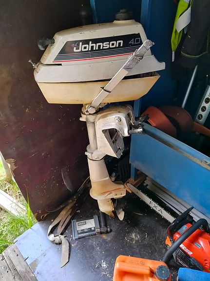 Perämoottori 4 hp