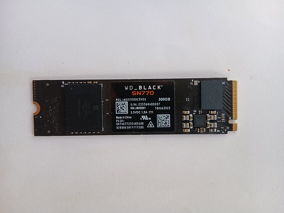 WD Black SN770 500 Gt M.2 NVMe -SSD-kovalevy