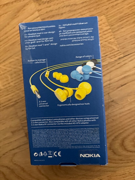 Nokia in-ear kuulokkeet 3,5 mm liitännällä