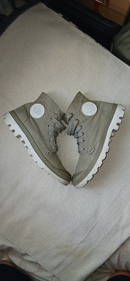 Palladium Blanc Hi Canvas (koko 40)